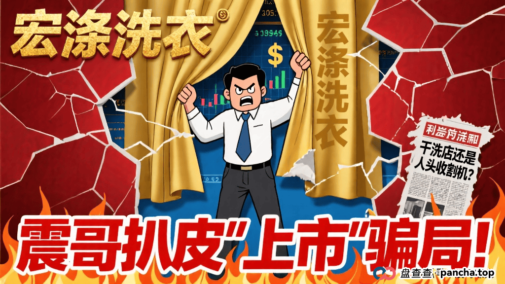 “宏涤洗衣”:干洗店还是人头收割机?震哥扒皮这个"上市"骗局!