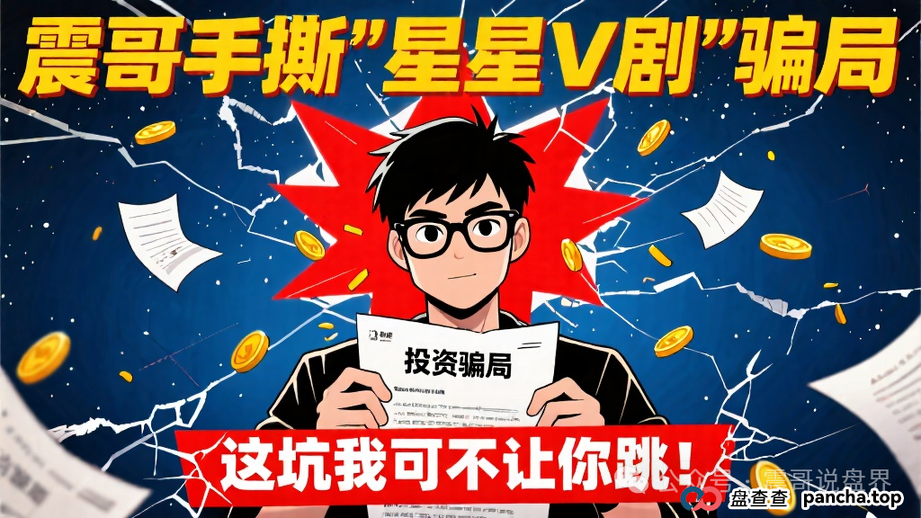震哥手撕"星星V剧"骗局:这坑我可不让你跳!