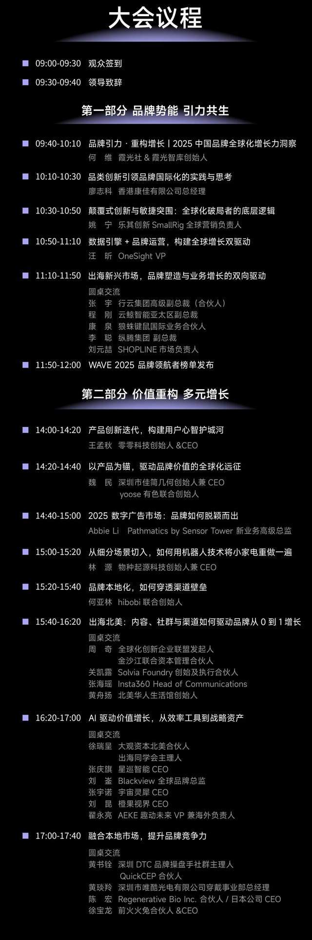 出海人的盛会，0625深圳见！｜WAVE2025参会指南