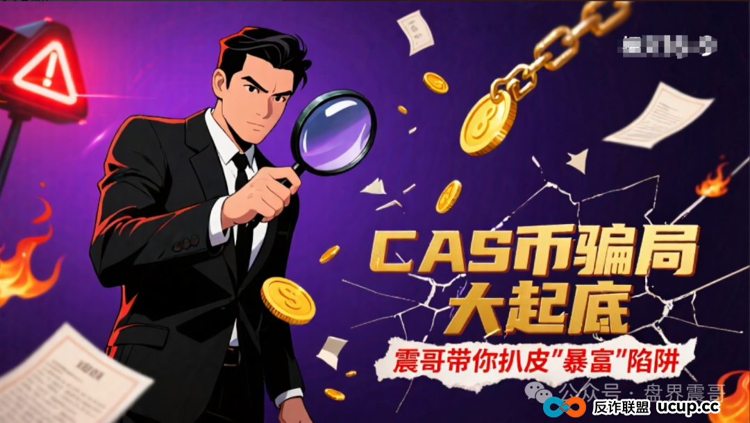 CAS币骗局大起底:震哥带你扒皮"暴富"陷阱