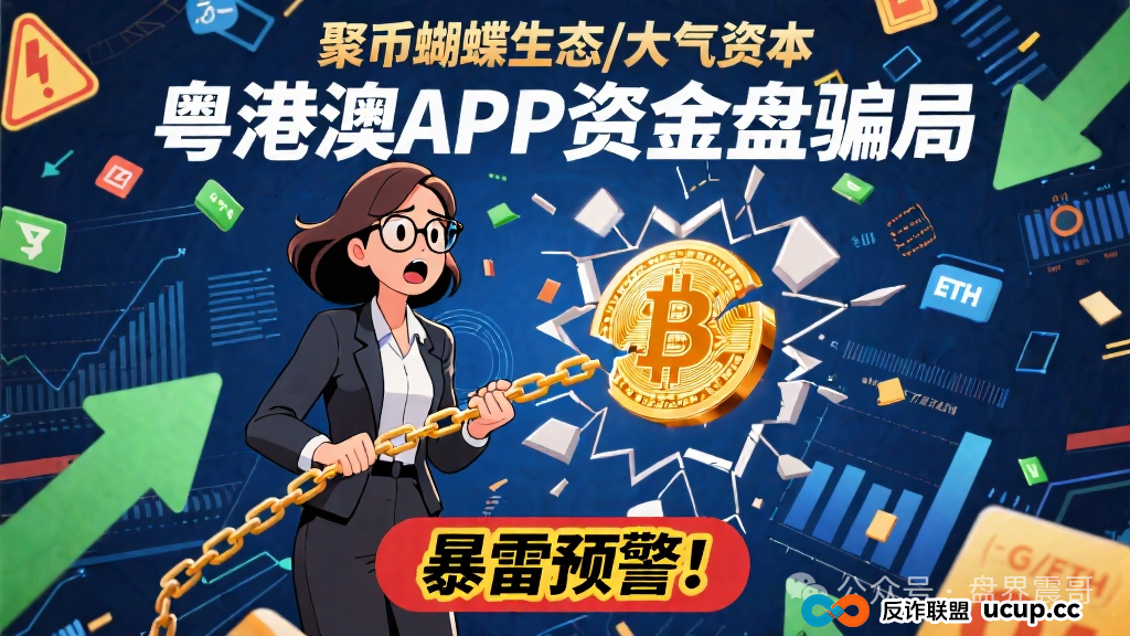 聚币蝴蝶生态/大气资本/粤港澳APP资金盘骗局暴雷预警!