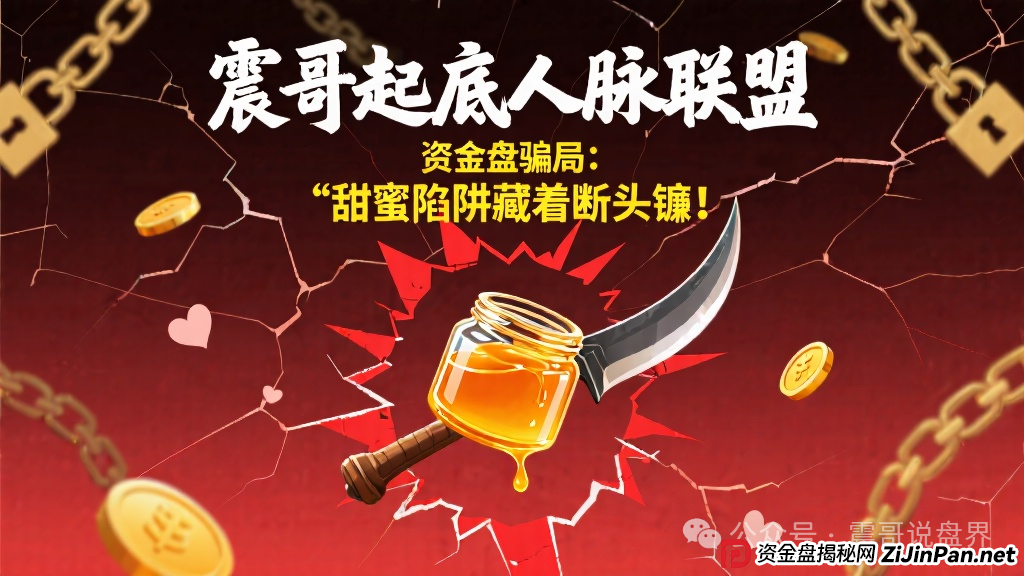 震哥起底人脉联盟资金盘骗局:甜蜜陷阱藏着断头镰
