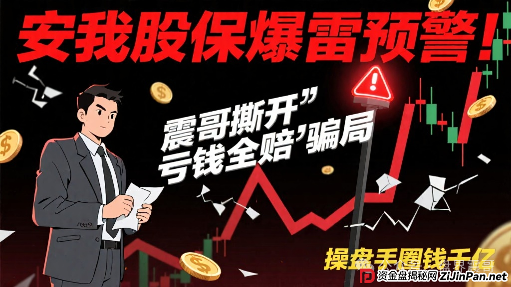 安我股保爆雷预警!震哥撕开“亏钱全赔”骗局,操盘手圈钱千亿